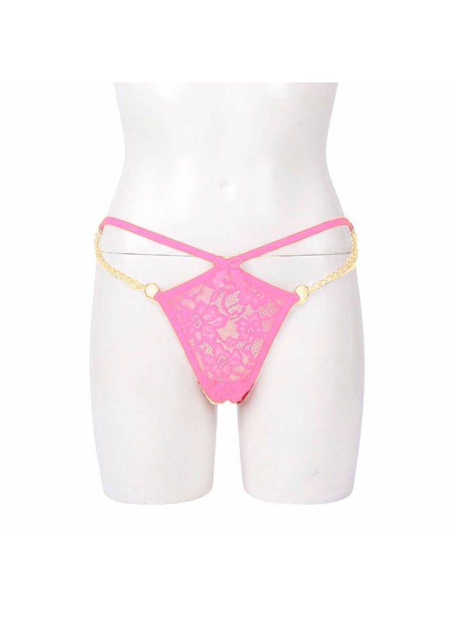 Women's lace underwear, one size, chain design