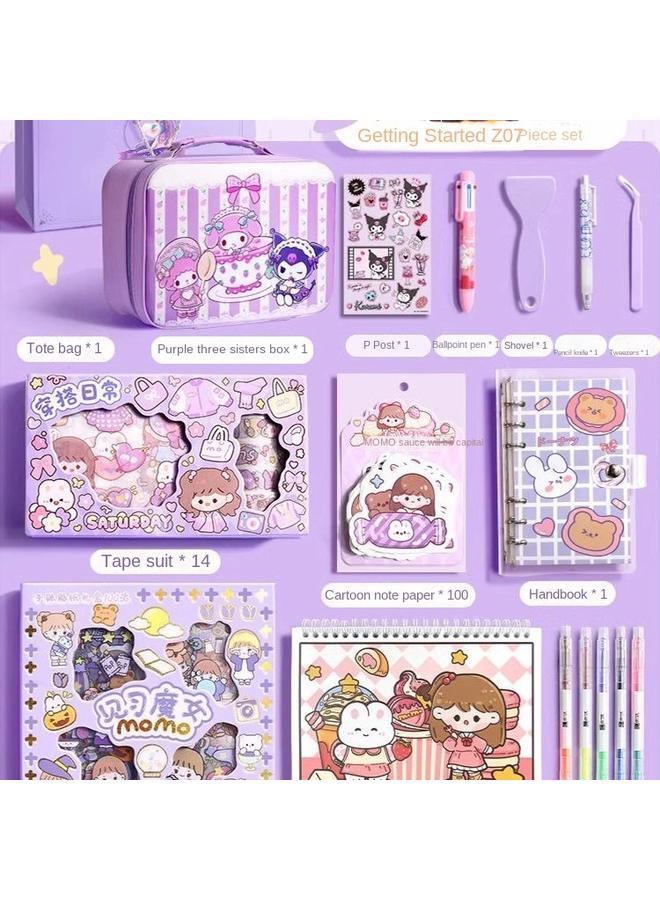 Bluejw Toy Girl 8-12 Years Old Hand Account 10 Birthday Gift Girl 6 Sticker Girl 9 Net Red 10 Children 7 Gift Box - Image 1