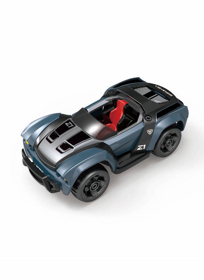 D-Power 35 - Pieces Diy Modified Race Car For Kids , Scale 1:32  - Image 2