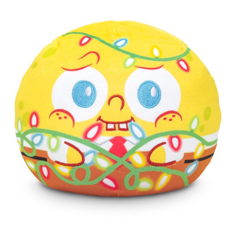 TeeTurtle Reversible Spongebob Squarepants Holiday Spongebob 6 Inch Cupcake TwoSided Flip Plush Toy with Embroidered Details Cute Mini Collectible Plush for Kids Teens and Adults - Image 3