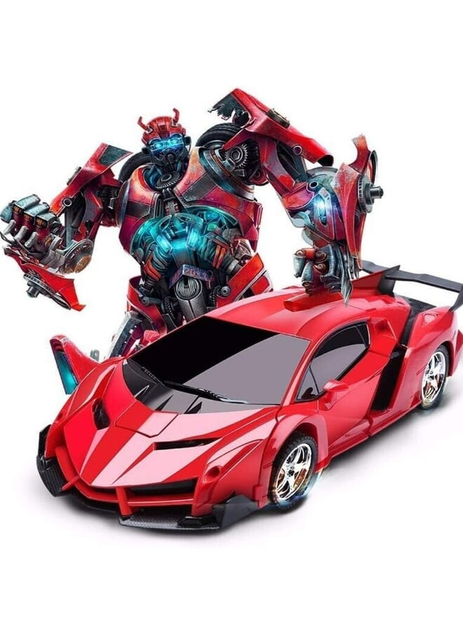 High quality 1:12 2.4Ghz Transforming Robot Remote Control Car - Image 1