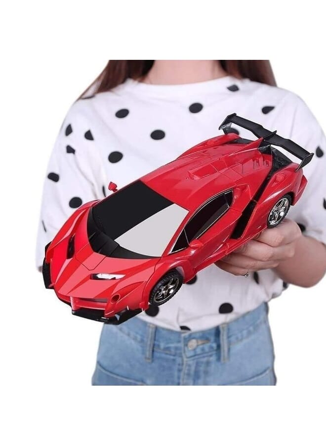 High quality 1:12 2.4Ghz Transforming Robot Remote Control Car - Image 2