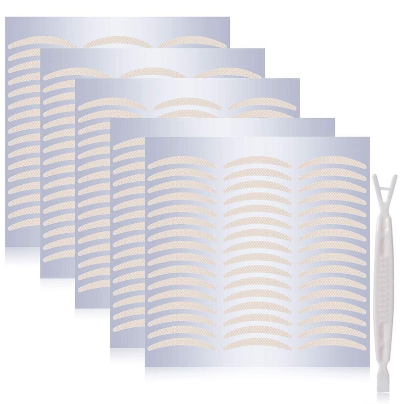 480PCS240Pairs Natural Invisible One Side Eyelid Tape Stickers Instant Eyelid Lift Without Surgery Perfect for Hooded Droopy Uneven or Monoeyelids