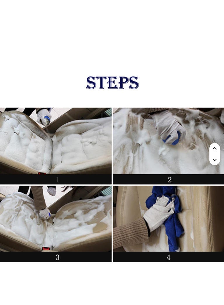 فانتاستك اكس ام ال منظف ​​رغوي متعدد الأغراض 650 مل، مثالي للأقمشة والسيارات والسجاد والفينيل، قطعة واحدة - Image 2