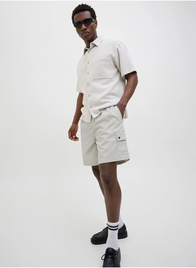 جاك اند جونز JPSTBILL SRT AKM Snap Cargo Shorts