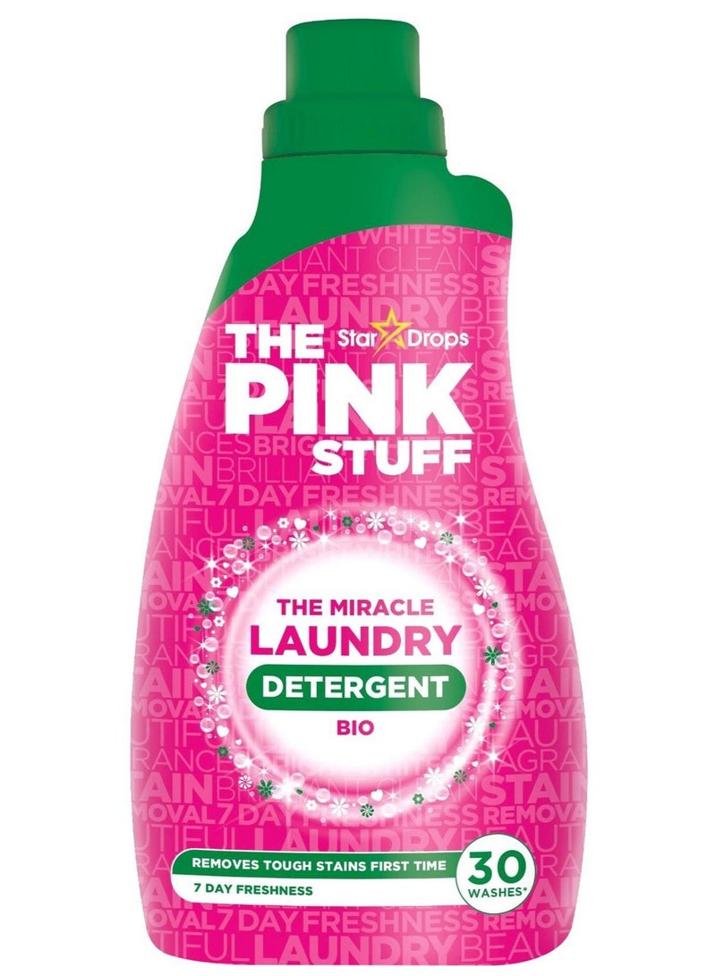 Star Drops The Pink Stuff The Miracle Bio Laundry Detergent Liquid 960 ML - Image 1