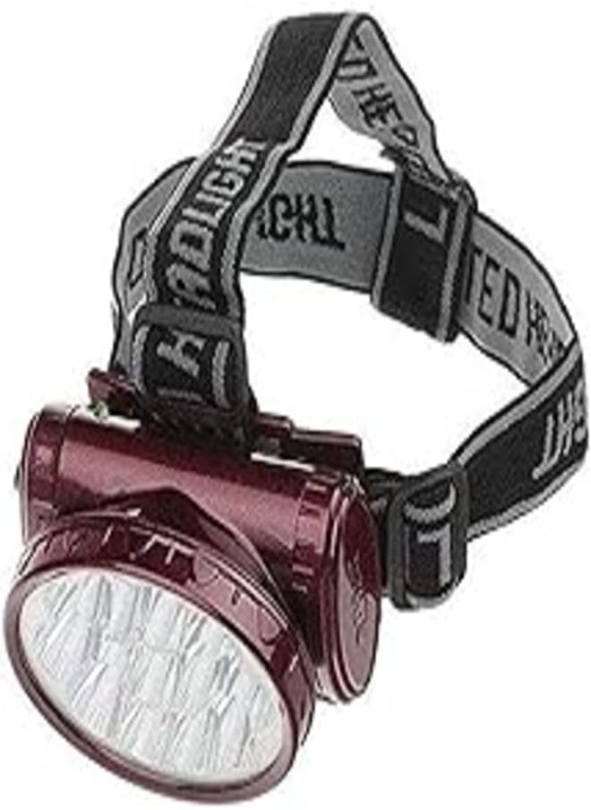 Generic Super Bright Rechargeable LED Headlamp Emergency Light, Multicolor - YJ-1898 