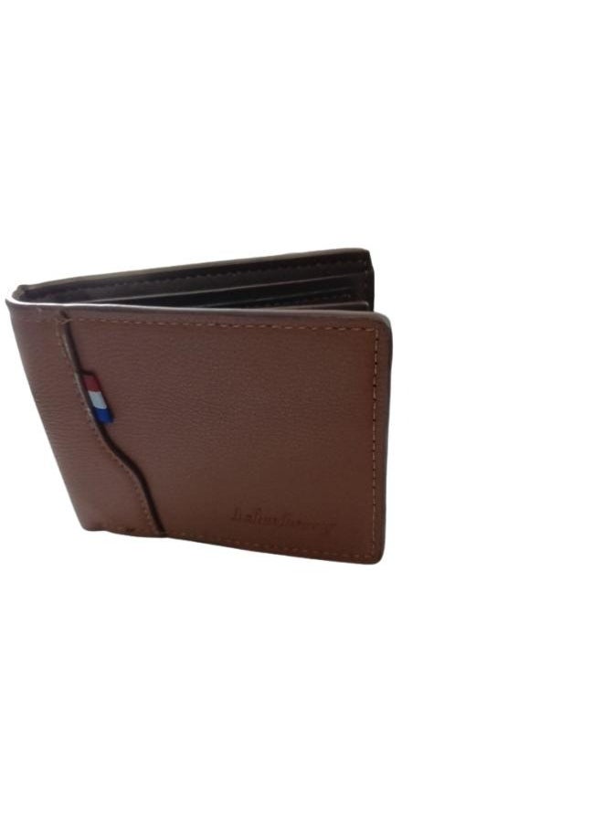 Generic - Unisex Wallet with Zipper Leather Card Wallet with External Zipper and Internal Pockets - Image 1