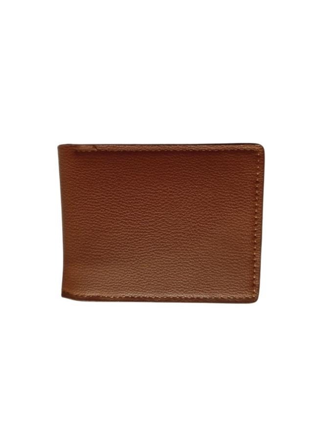 Generic - Unisex Wallet with Zipper Leather Card Wallet with External Zipper and Internal Pockets - Image 1