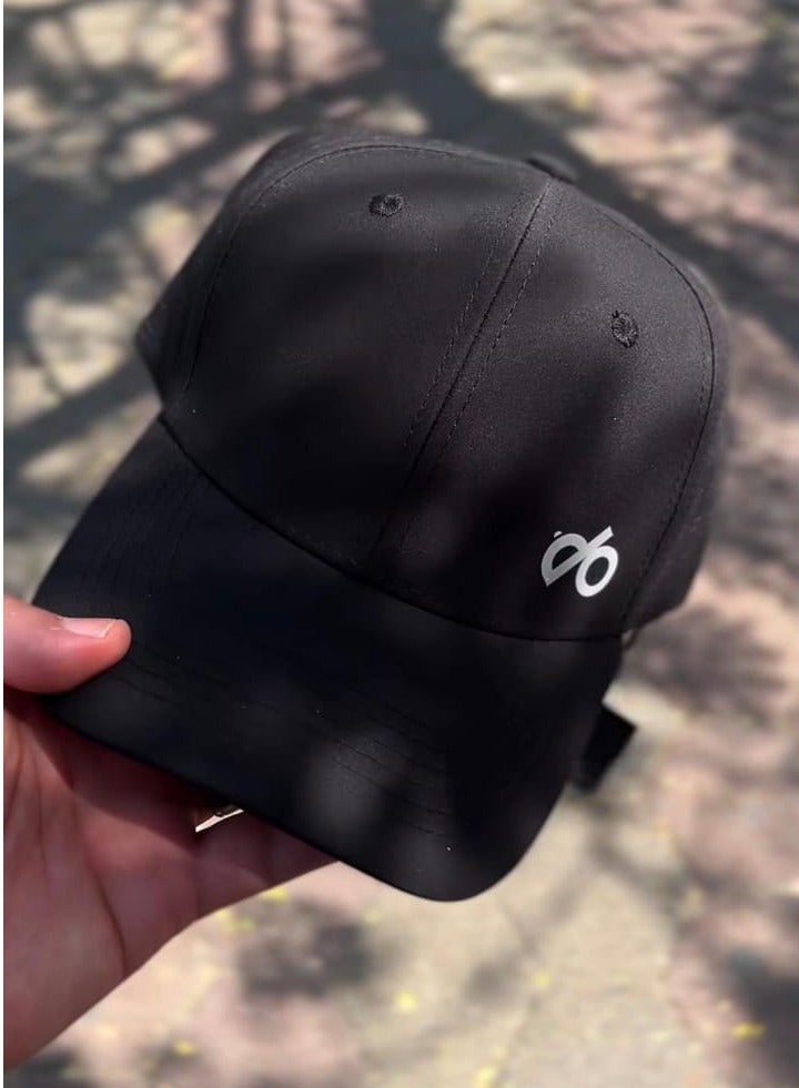 DOHATS Sport Black Cap – Unisex Adjustable Chino Hat, Water-Resistant & Easy to Clean – Casual Outdoor Baseball Cap for Men & Women - Image 2