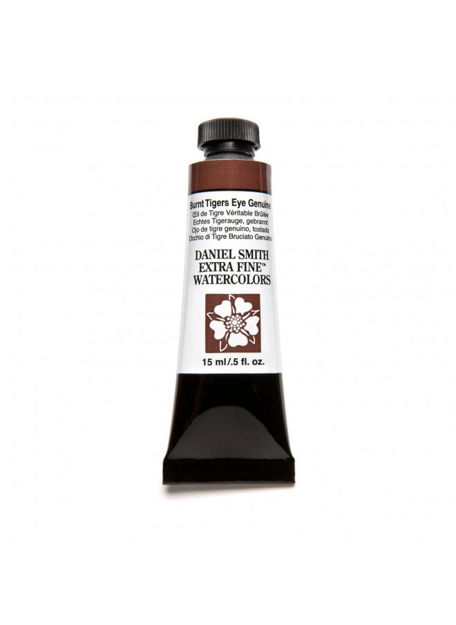 Daniel Smith Daniel Smith Extra Fine Watercolor Paint, 15Ml Tube, Burnt Tiger'S Eye Genuine, 284600162, 0.5 Fl Oz (Pack Of 1)  - Image 2