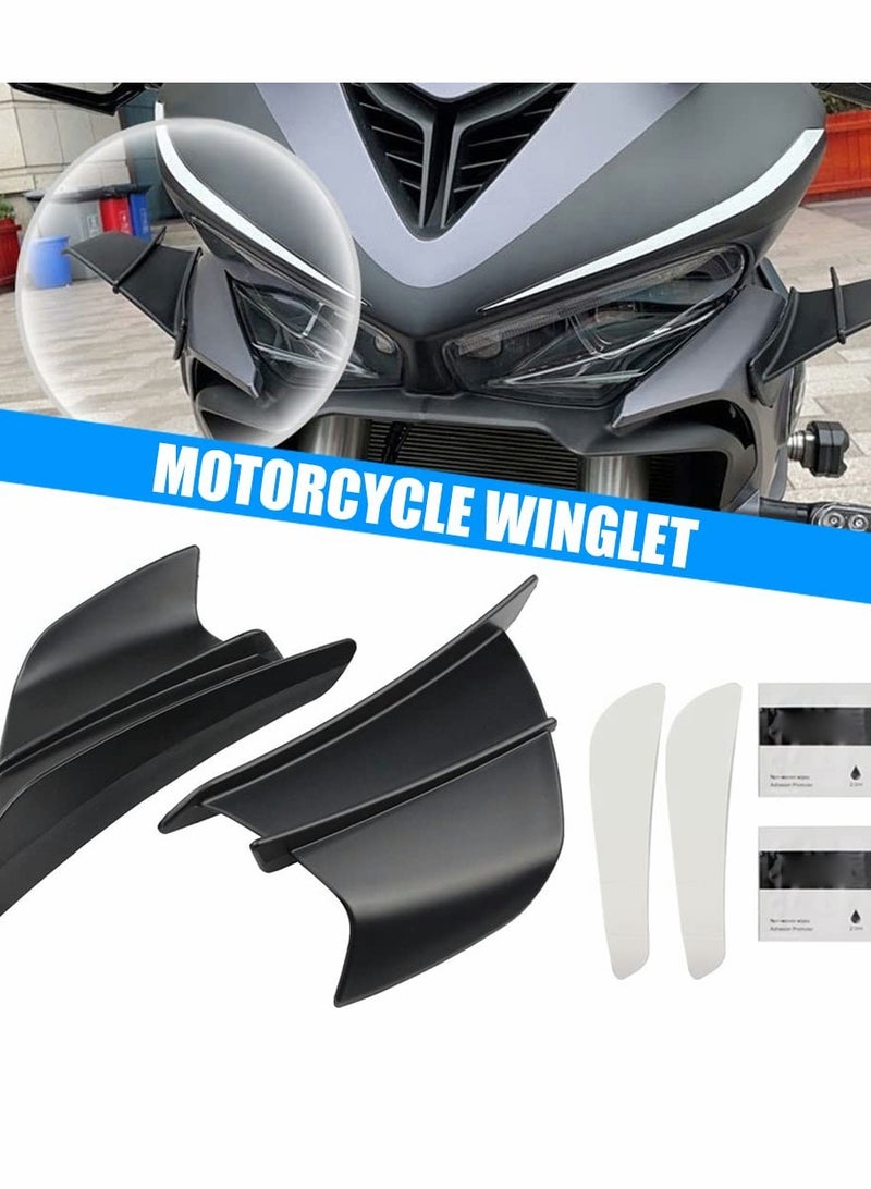 Captaintech Motorcycle Winglet Fairing for BMW S1000RR & Aerodynamic Wing Spoilers for Yamaha YZF R1 R6 R25 - Enhance Performance with Dynamic Winglets. - Image 2