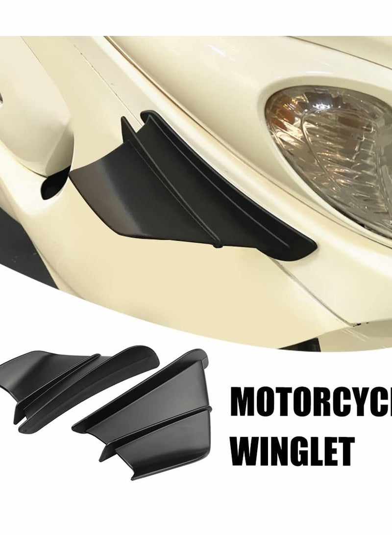 Captaintech Motorcycle Winglet Fairing for BMW S1000RR & Aerodynamic Wing Spoilers for Yamaha YZF R1 R6 R25 - Enhance Performance with Dynamic Winglets. - Image 3