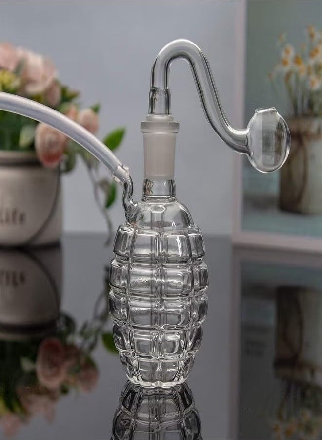 Bukela Glass Heat Resistant Oil Lamp Burner Clear - Image 1