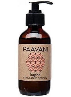 PAAVANI PAAVANI Ayurveda Kapha Body Oil  Made in USA  Ayurvedic Skin Care  Massage Oil  100 Organic 8 oz 