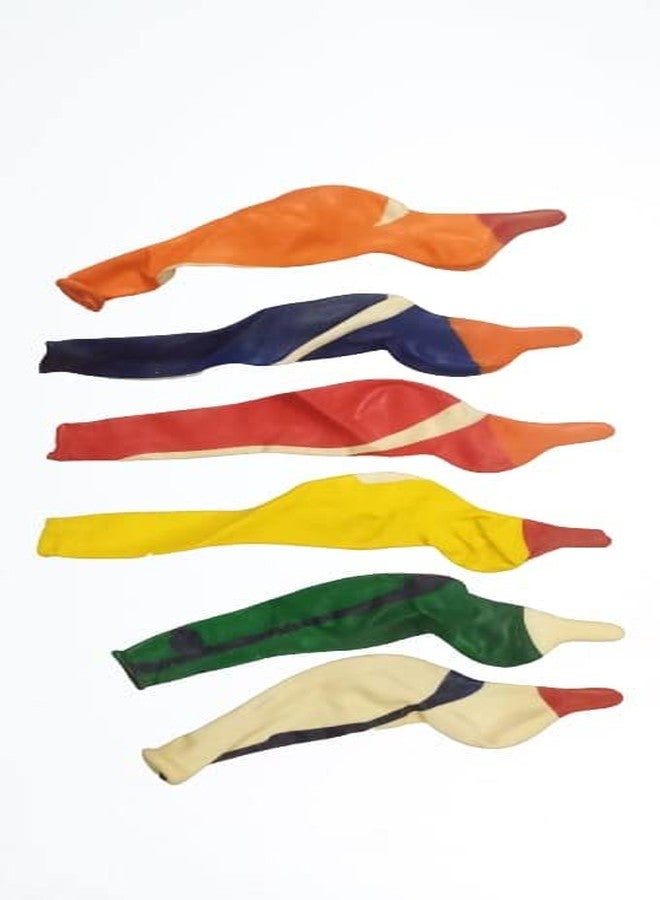 FULLFILLS Bird - sparrow shape printed coloured balloon in multicolour (pack of 50 pc) - Image 3