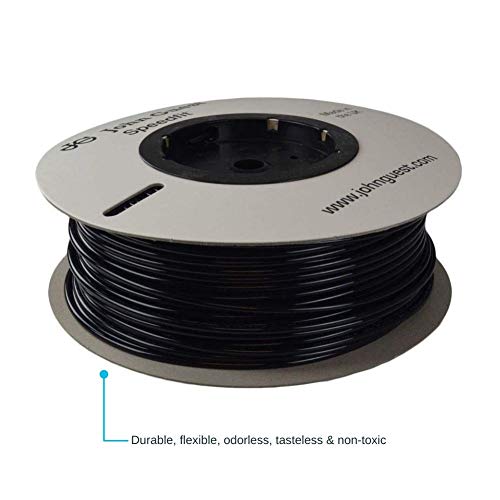 John Guest 1/4 Inch x 500 Feet LLDPE Tubing, Flexible Water Tubing for Plumbing, Black, PE-08-BI-DF-E - Image 2
