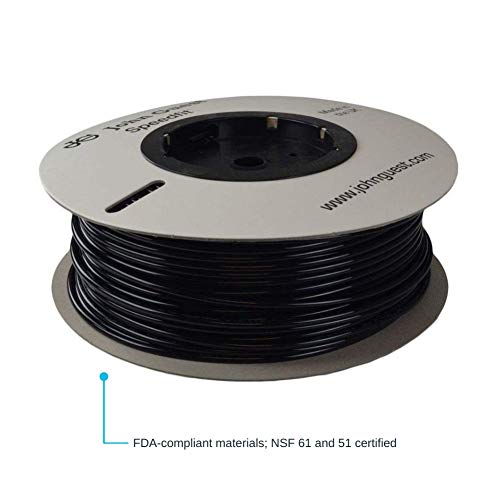 John Guest 1/4 Inch x 500 Feet LLDPE Tubing, Flexible Water Tubing for Plumbing, Black, PE-08-BI-DF-E - Image 4