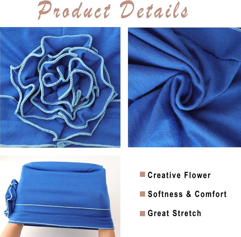 DRESHOW Fascinators Hat Flower Mesh Ribbons Feathers on a Headband and a Clip Tea Party Headwear for Girls and Women - Image 5