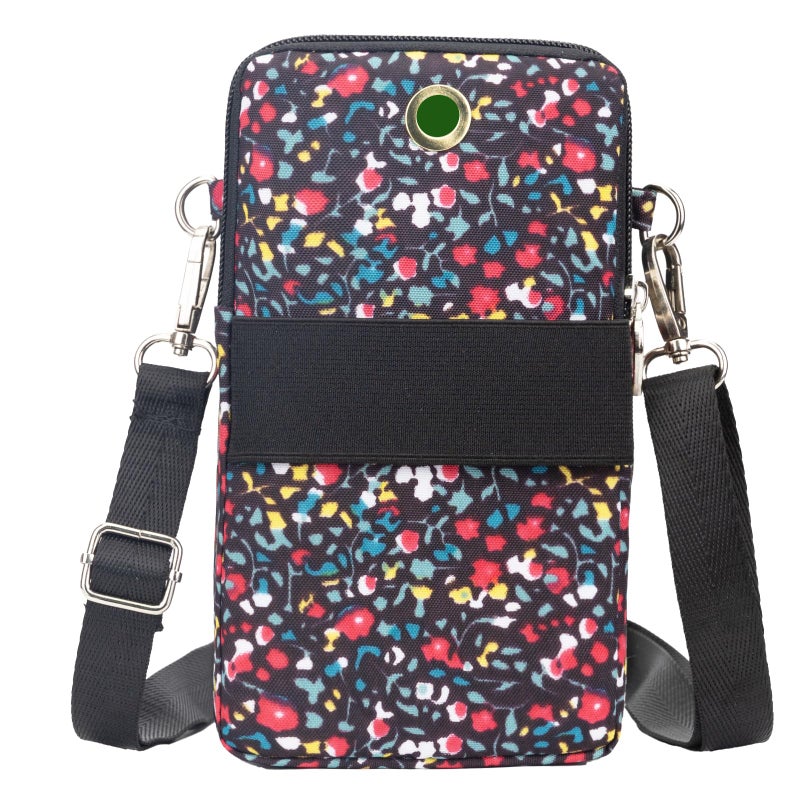 JANKS Small Crossbody Bags for Women Mini Cell Phone Purses with Crossbody Strap Phone Wallet Shoulder Bag Nylon Arm Bag - Image 5