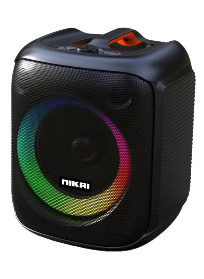 NIKAI Rechargeable Boombox Party Speakers BT 5000 PMPO, Model Year 2023, 2 Year Warranty - NBMBS20/NBMBS20N Black - Image 5