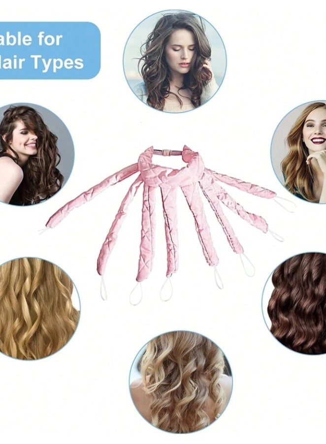 Shein 1pc Heatless Curling Rod Headband Soft Satin Sleep Curl Tool for Gentle, No-Heat Waves - Image 5