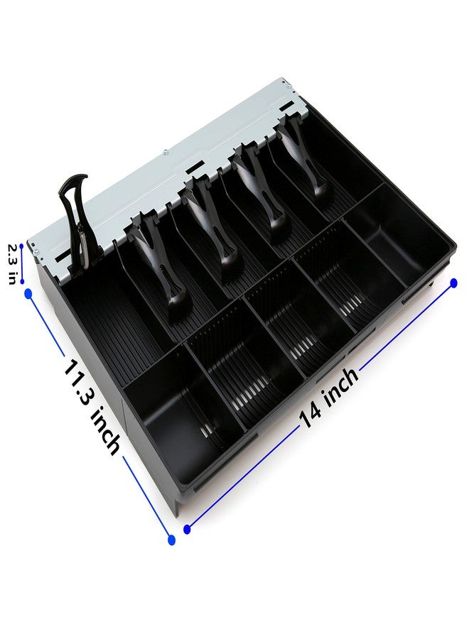 SAM4S Cash Drawer Insert Money Tray 57, 5 Bills and 5 Coins, Compatible with Sam4s ER-5200, ER-5240, ER-5215, ER-380, ER-350, ER-520, ER-530, ER-650, ER-900 Series, SPS-300 Series - Image 3