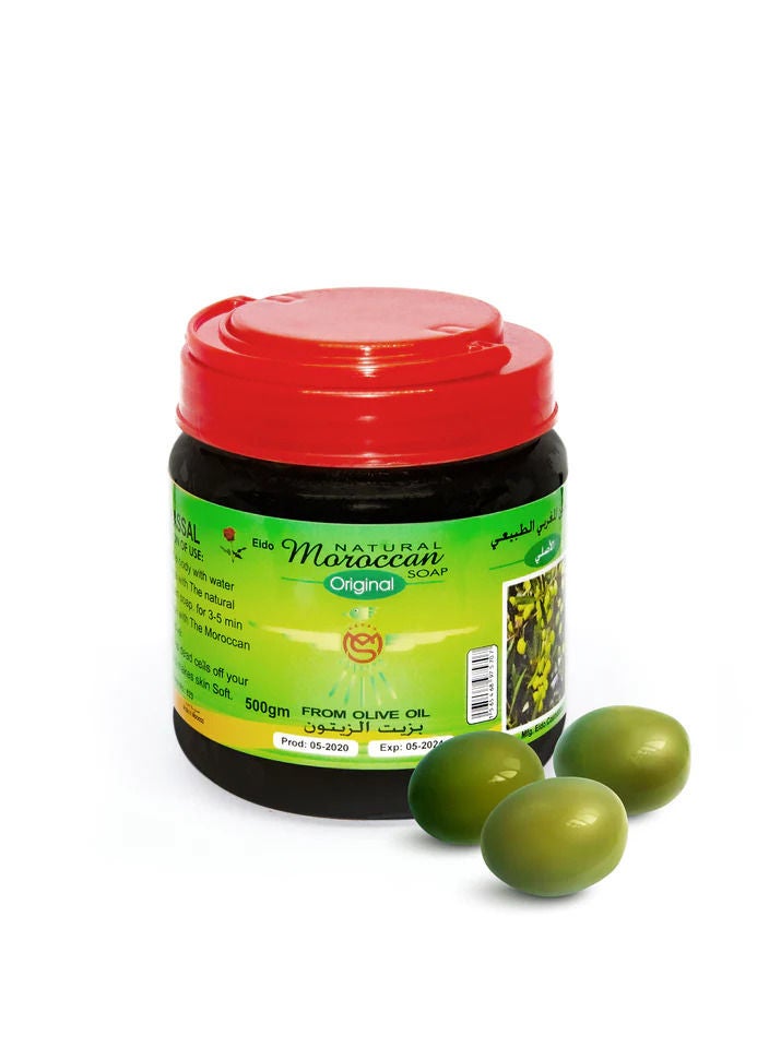 MORROCAN Moroccan bath soap with natural olive oil - 500 ml - Image 1