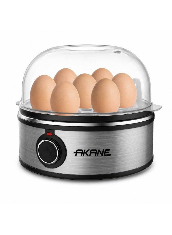 AKANE Electric Egg Boiler 7 Eggs 350W with Transparent Lid, Auto Shut-Off & Measuring Cup – A.0054 - Image 1