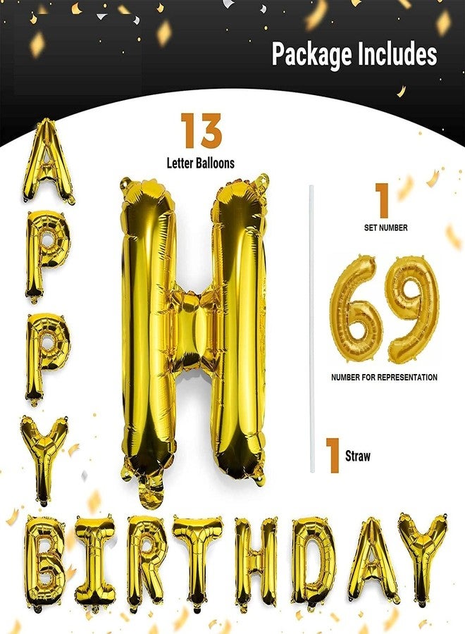 بالونيستيكس بالونات عيد ميلاد سعيد الخمسين من بالونيستيكس، بالونات ذهبية لامعة على شكل أرقام، مثالية لجلسات التصوير، وللأولاد والبنات، وللغرف، وللزوجات، وللنساء، بالإضافة إلى حروف وكلمات ولافتات لتزيين الحفلات والاحتفالات. - Image 3