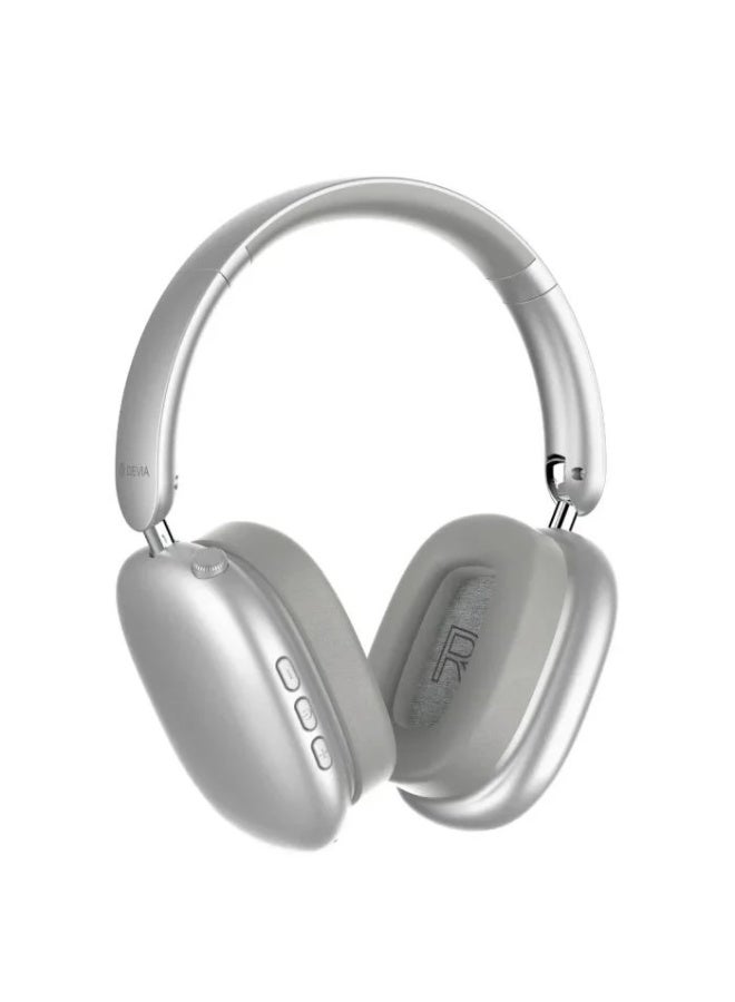 ديفيا سماعة رأس لاسلكية من ديفيا  - إيرباس برو 2 - ببطارية 500 مللي أمبير بخاصية إلغاء الضوضاء النشط - فضي - Image 2