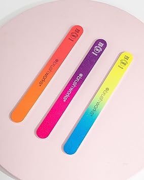Brushworks Neon Nail Files 3 Pack - Image 5