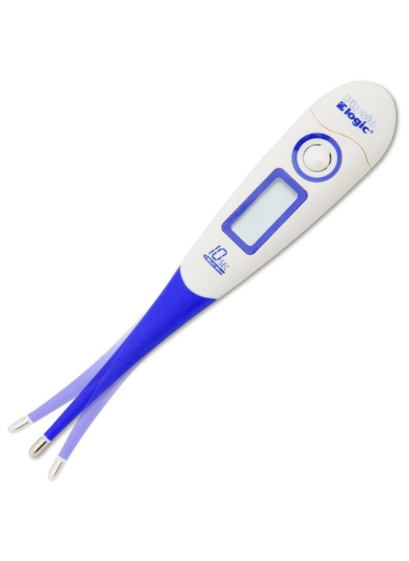 Accuflex10 Flexible Digital Thermometer, Accurate Readings in Less Than 10 Seconds