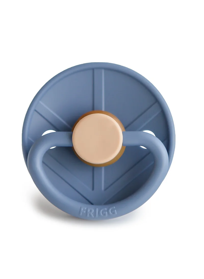 FRIGG Little Viking Latex Baby Pacifier 6-18M 1-Pack Harald Ocean View - Size 2
