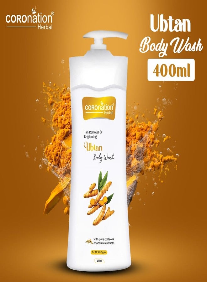 COROnation Herbal غسول الجسم العشبي كورونيشن أوبتان لإزالة التصبغات ومنح البشرة إشراقة طبيعية مع الكركم والزعفران | يحسن لون البشرة وملمسها | لإزالة التصبغات وتفتيح البشرة | يمنح البشرة إشراقة طبيعية ونضارة - 400 مل - Image 2