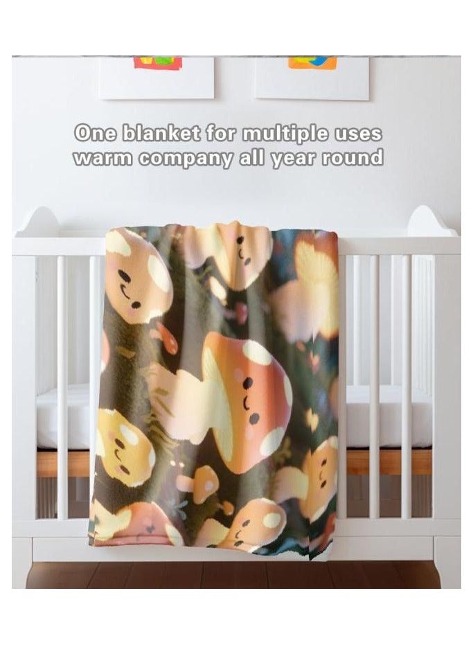 general Flannel thin blanket (warm and comfortable, suitable for sleep, gaming, dust removal and sandproof) 150cm*200cm - 170 - Image 1