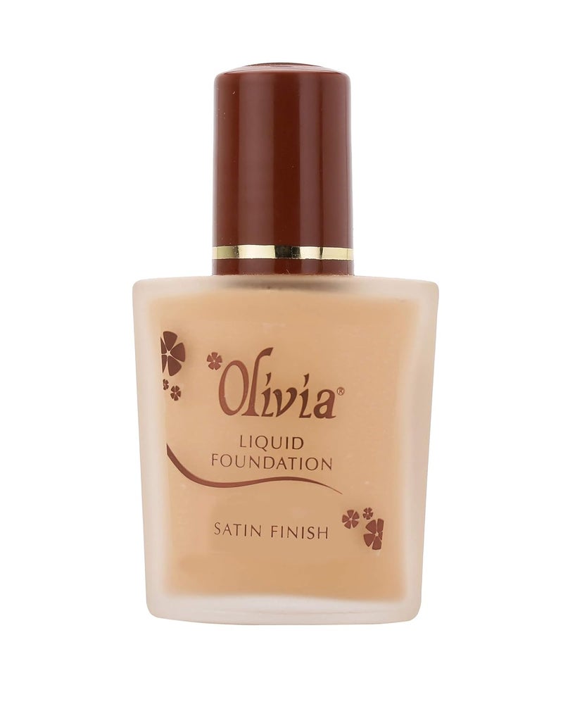 Olivia Long Lasting Radiance Makeup Liquid Foundation Natural Glow Shade No 2 28 g - Image 1