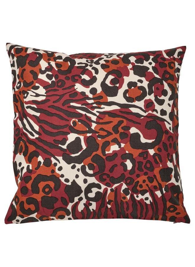 erorex Cushion Cover Brown Red 50X50 Cm - Image 1