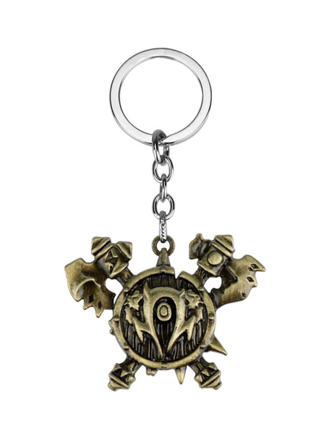 NIBEMINENT World Of Warcraft Game Tribal Symbol Keychain