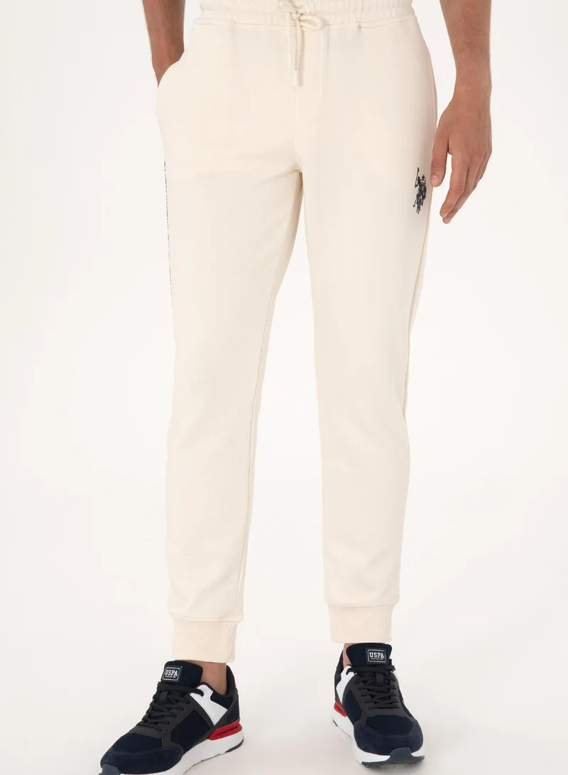 U.S. Polo Assn. Men's Regular Fit Jogger Sweatpants with Ribbed Cuffs