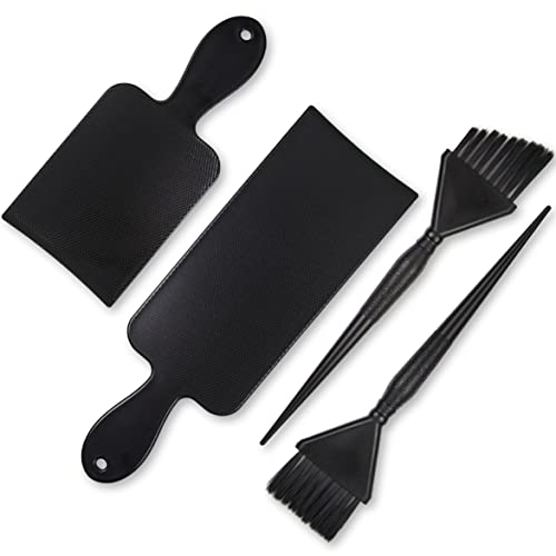 Balayage Kit  1 Long and 1 Short Balayage Board 1 Straight and 1 Angled Hair Dye Brush  Hair Highlighting Kit  Hair Dye Kit  Hairstylist Accessories Brushes