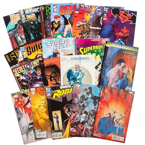 SCS Direct 20 Assorted Comic Book Collection- Evenly Split Between Marvel, DC, and Indie Faves - All Different, Unread, No Dupes - Superman, X-Men, & More - Great Holiday Set for Any Superhero Fan - Image 1