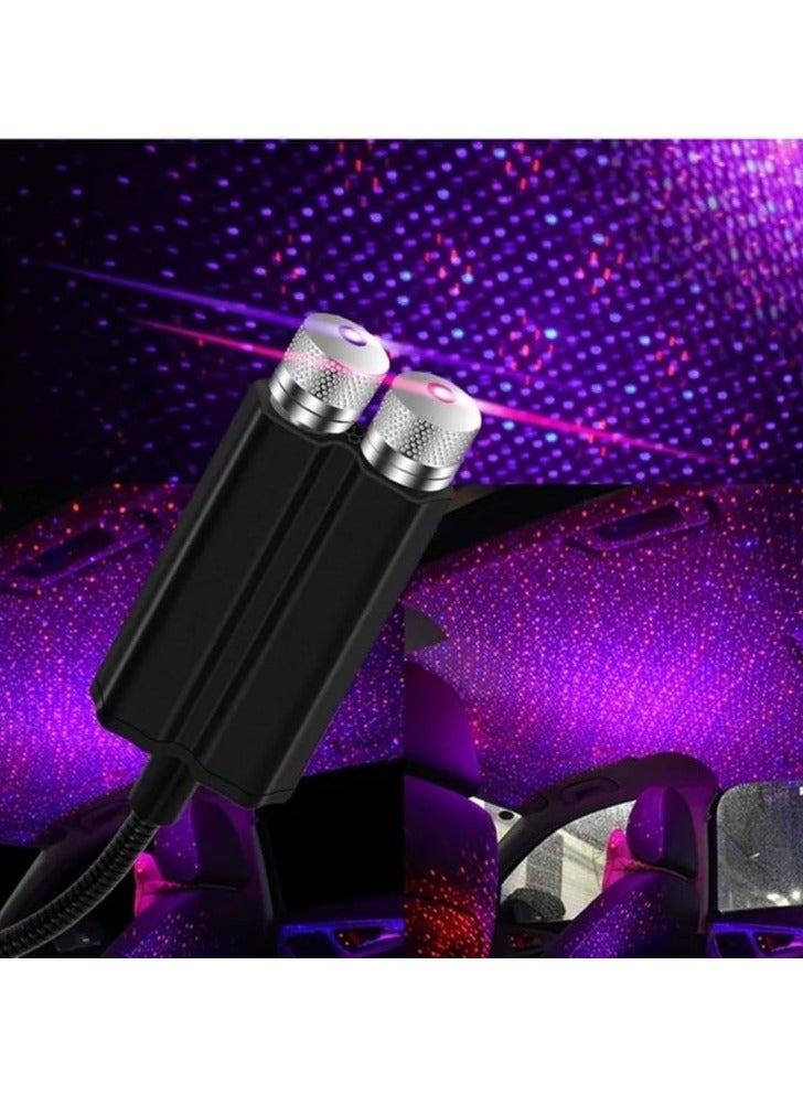 Generic NBL LED Car Roof Light with Red + Purple Blue Colors Enchanting and Colorful Illumination  - Image 1
