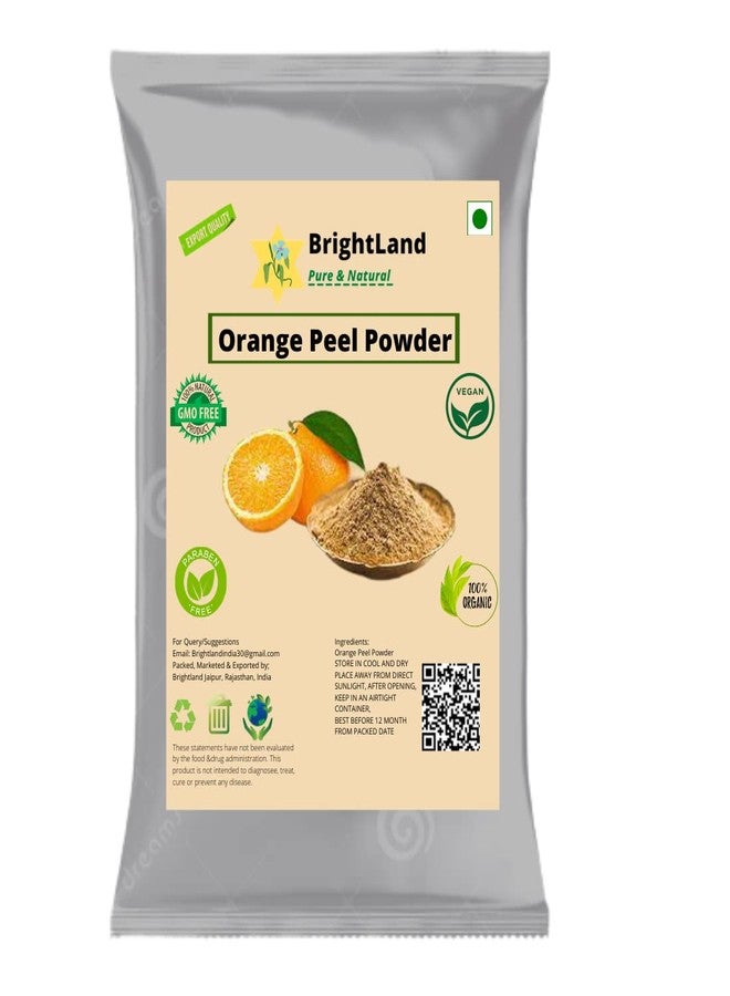 Brightland 100% Orange Peel, Masoor Dal Face Pack Powder & Multani Mitti Powder For Face and Skin (100gm Each)300gm - Image 5