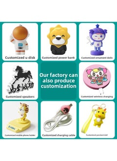Generic Custom Cartoon Gift USB Stereo Open Mold 32G Personality Design Doll PVC Soft Rubber DIY Creative High Speed U Disk-Color:Thousands Of Cases Open Mold Production-Capacity:2GB  - Image 4