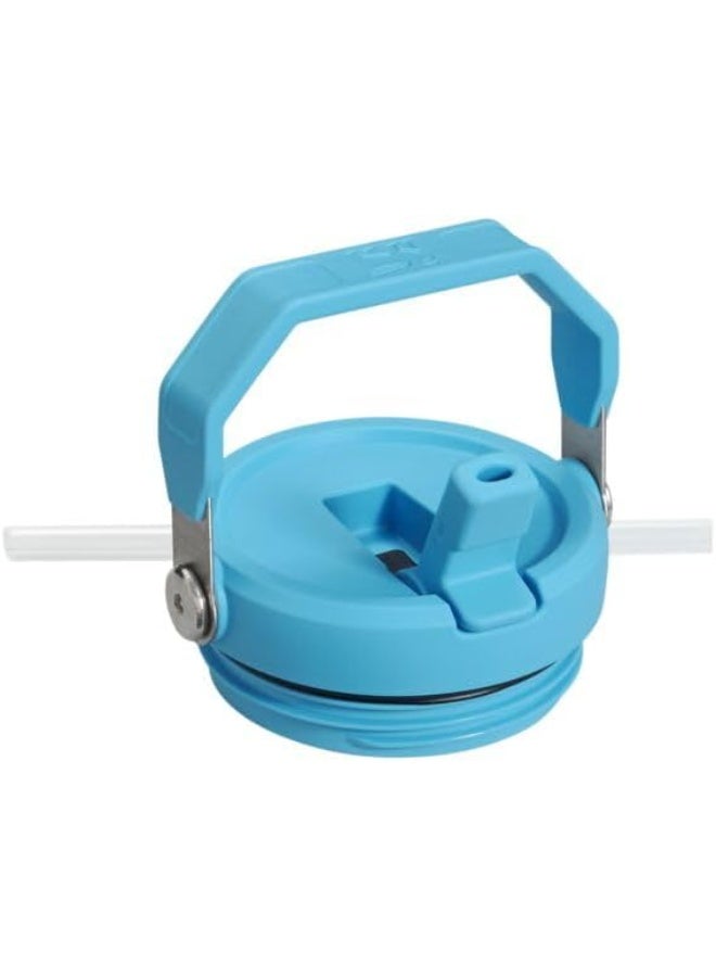 Stanley IceFlow 30oz Flip Straw Tumbler Winter Stainless Steel Vacuum Insulated Water Bottle with Leakproof Lid Foldable Handle Keeps Drinks Cold for 12 Hours - Image 3