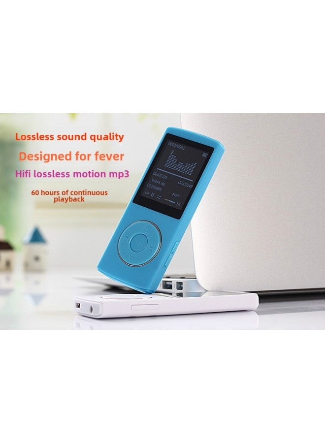 Exclusive MP4 Mini Running E-book MP3 Walkman Lossless Music Four-generation Player Stylish Portable-Body Color:Pink-Memory Capacity:4GB