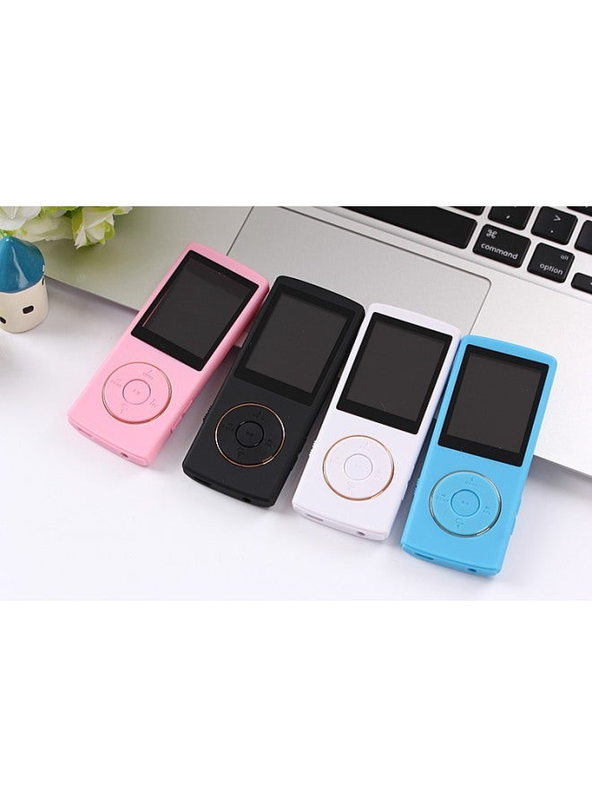 Exclusive MP4 Mini Running E-book MP3 Walkman Lossless Music Four-generation Player Stylish Portable-Body Color:Pink-Memory Capacity:4GB