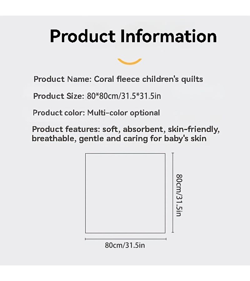 Soft Absorbent Kids Coral Fleece Towel Butterfly Elephant Durable Quick Dry - Image 4