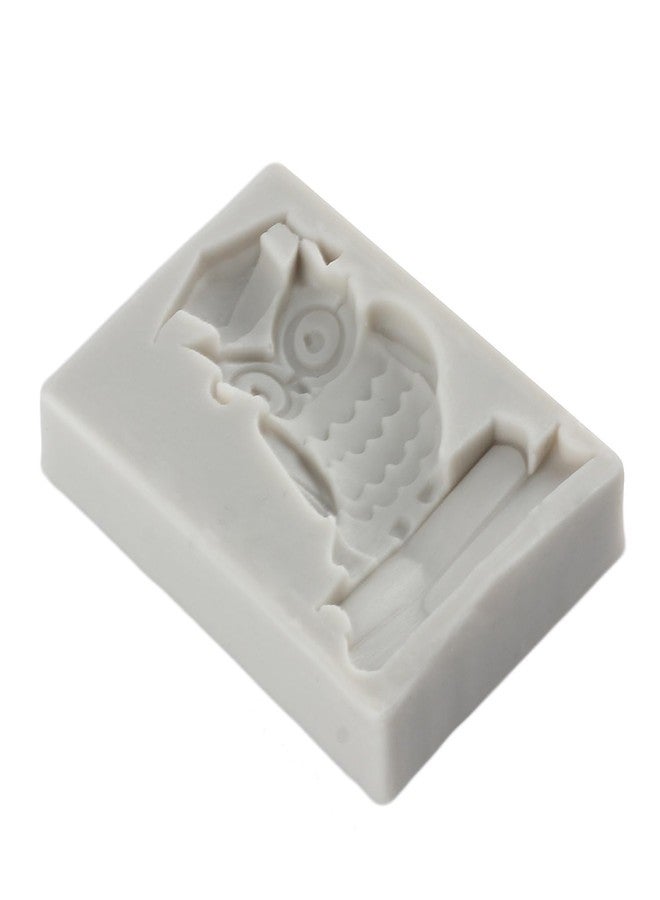 MINFEIDMS Graduation Fondant Molds Grad 3D Silicone Moulds Owl Bachelors Cap Scroll Molds Graduation Uniform Mold For Cake Decorating Cupcake Topper Candy Chocolate Gum Paste Polymer Clay - Image 4